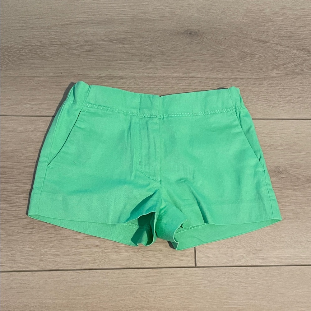 J Crew CrewCuts Shorts, Mint, Little Girls 6, NWT
